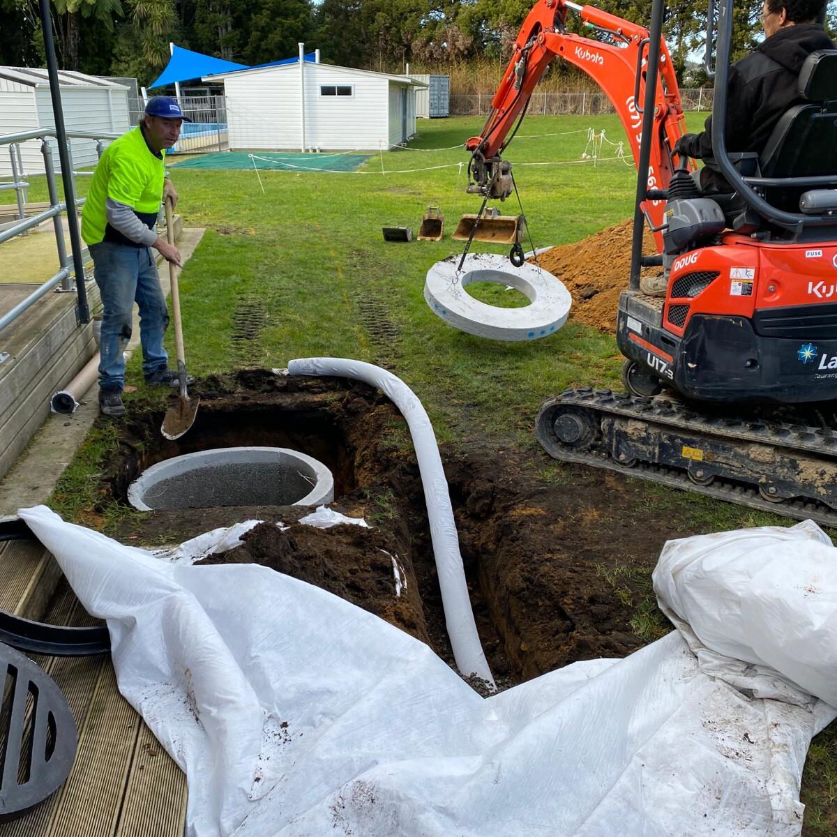 Drainlaying Drainlaying